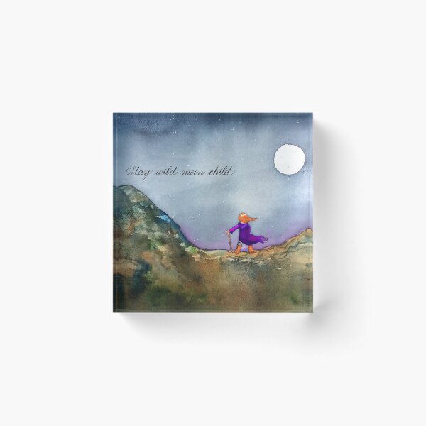 Item preview, Stay Wild Moon Child designed and sold by Helen Murdock-Prep.