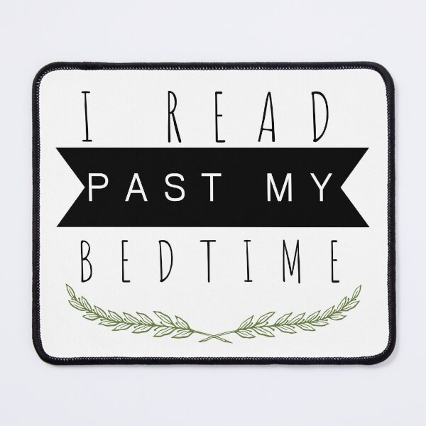 Item preview, I read past my bedtime designed and sold by Oreo2020 Creations.
