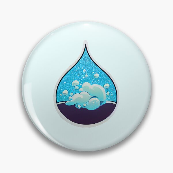 Item preview, Rain Drop with Bubbles Inside designed and sold by TheFoxyWolfShop.
