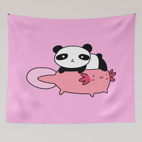 Item preview, Lil Panda and Axolotl designed and sold by SaradaBoru.