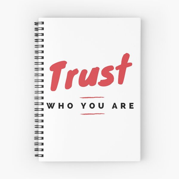 Item preview, Trust Who You Are - Inspirational Self-Love Message designed and sold by 4wordsmovement.