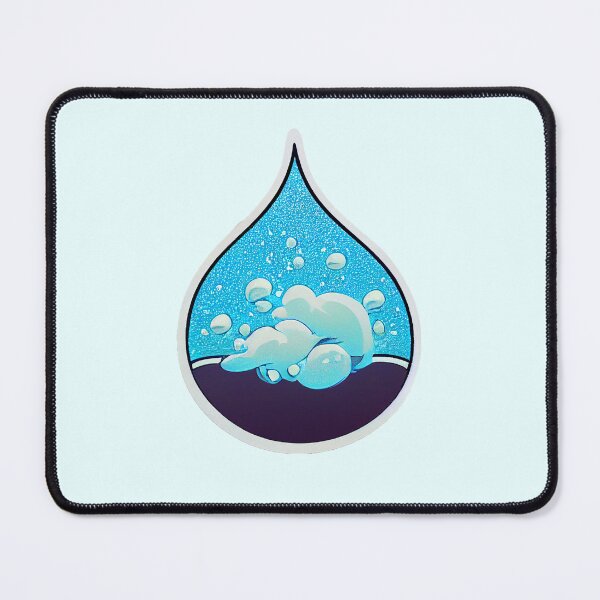 Item preview, Rain Drop with Bubbles Inside designed and sold by TheFoxyWolfShop.