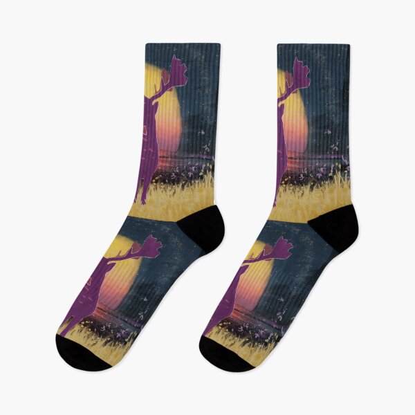 Item preview, Sunset Stag Dark Sky Variant  designed and sold by snowydeer.