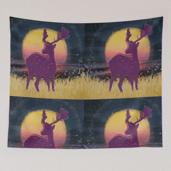 Item preview, Sunset Stag Dark Sky Variant  designed and sold by snowydeer.