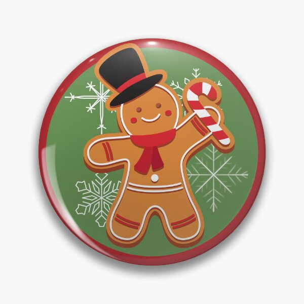Item preview, The Candy Cane Gingerbread Man designed and sold by Bright76.