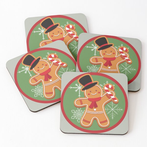 Item preview, The Candy Cane Gingerbread Man designed and sold by Bright76.