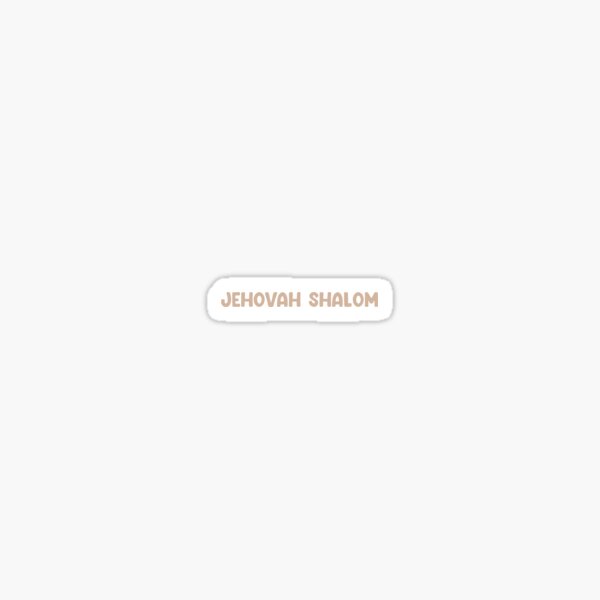 Item preview, Jehovah Shalom designed and sold by beckahbrooks.