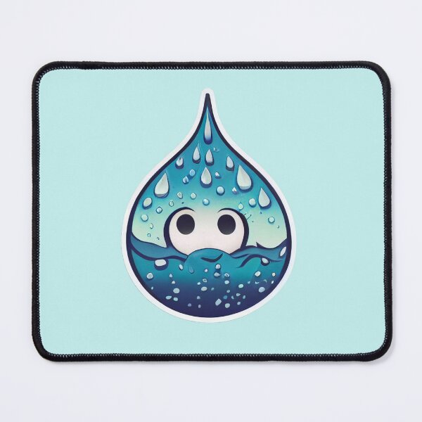Item preview, Smiling waterdrop designed and sold by TheFoxyWolfShop.