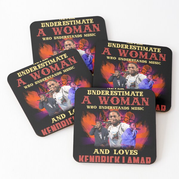 Item preview, Never Underestimate A Woman Who Loves Kendricks designed and sold by ShereeTratt.