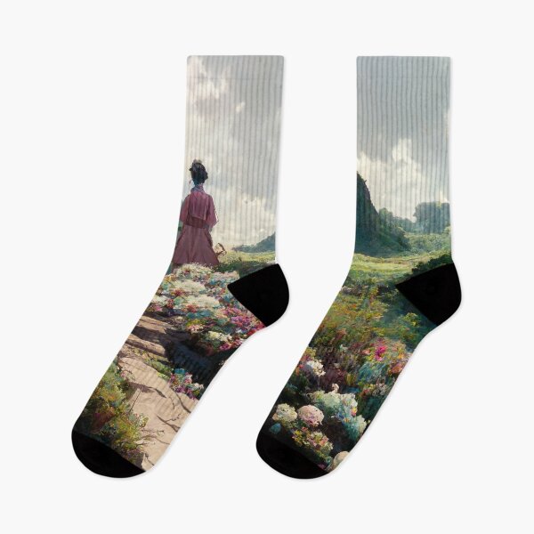 Item preview,  Japanese Floral Landscape designed and sold by ParadiseSlice.