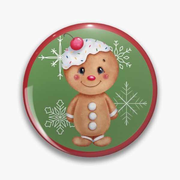 Item preview, The Cherry on Top Gingerbread Man designed and sold by Bright76.