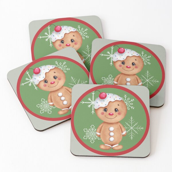 Item preview, The Cherry on Top Gingerbread Man designed and sold by Bright76.