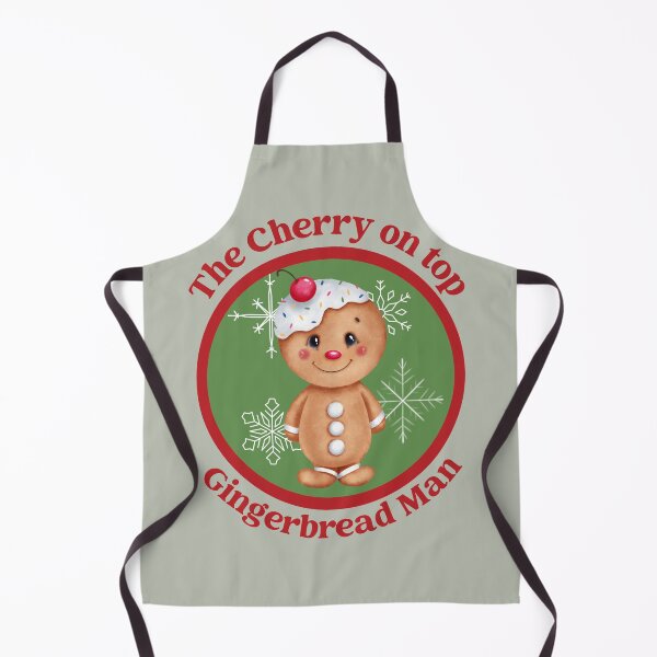 Item preview, The Cherry on Top Gingerbread Man designed and sold by Bright76.