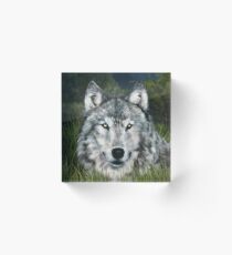 Night Watcher Acrylic Block