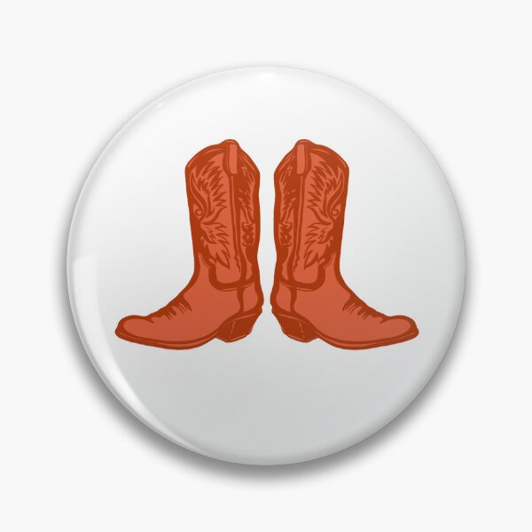 Item preview, Western Cowboy Boots - Red Orange designed and sold by meagansanders20.