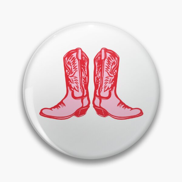 Item preview, Western Cowboy Boots - Pink and Red designed and sold by meagansanders20.