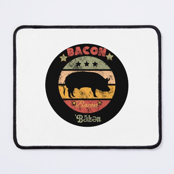 Item preview, Retro Pig Bacon designed and sold by GarnersDesigns.
