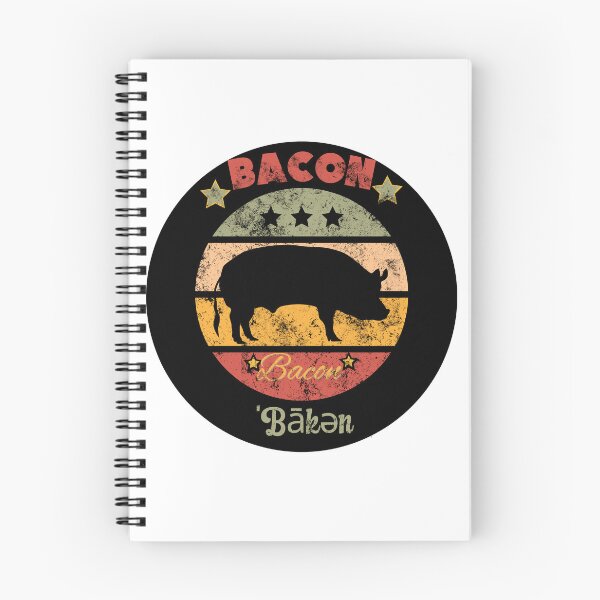 Item preview, Retro Pig Bacon designed and sold by GarnersDesigns.
