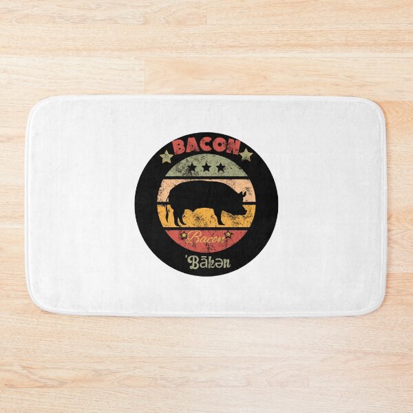 Item preview, Retro Pig Bacon designed and sold by GarnersDesigns.