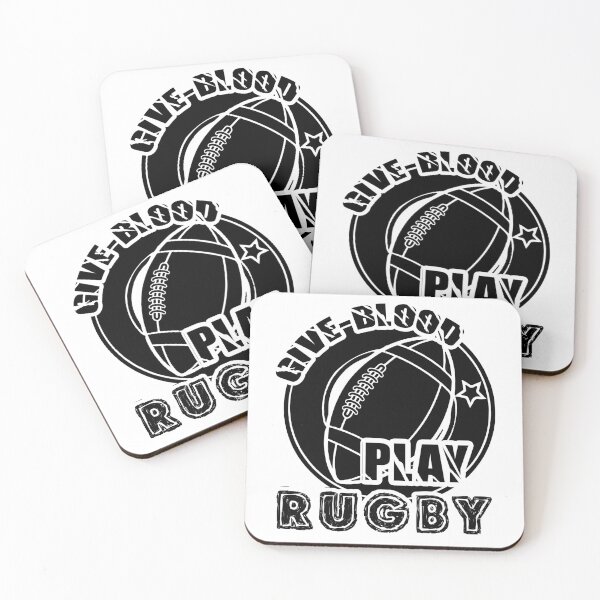 Item preview, Give Blood Play Rugby designed and sold by UnknownArtistt.