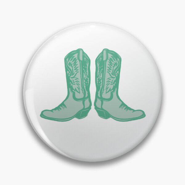 Item preview, Western Cowboy Boots - Mint Green designed and sold by meagansanders20.