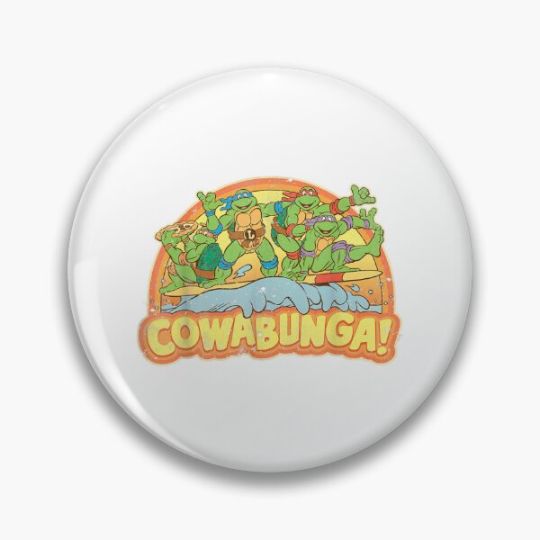 Item preview, US TMNT Gang Retro Cowabunga 01H TShirt designed and sold by AnnaNielsen47.