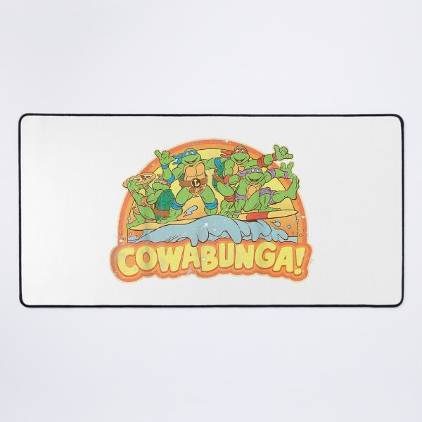Item preview, US TMNT Gang Retro Cowabunga 01H TShirt designed and sold by AnnaNielsen47.