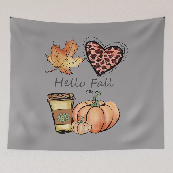 Item preview, Hello Fall designed and sold by Jessi-Sketches.
