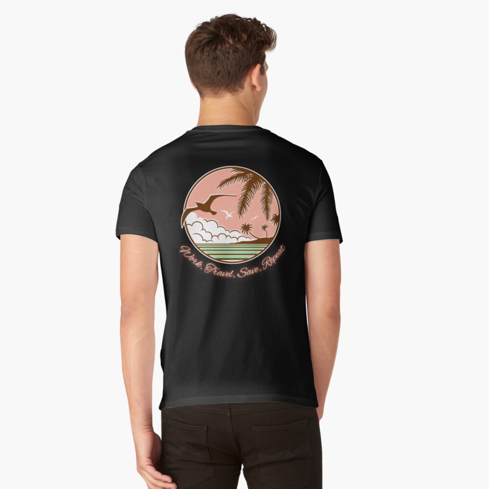 Item preview, V-Neck T-Shirt designed and sold by zubiaqureshi.