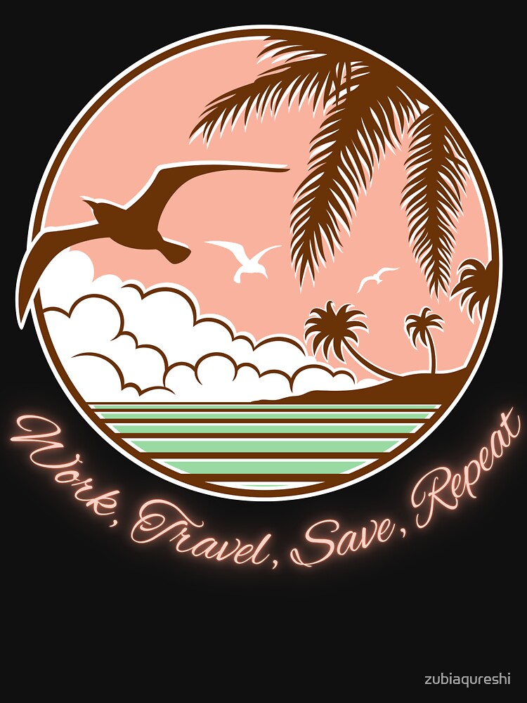 Thumbnail 7 of 7, Classic T-Shirt, travel designed and sold by zubiaqureshi.