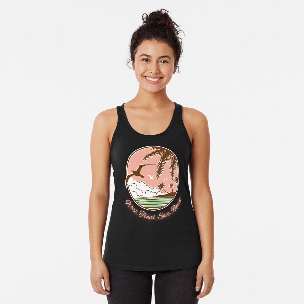 Item preview, Racerback Tank Top designed and sold by zubiaqureshi.