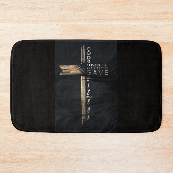Item preview, God Loves the World 2 BLK designed and sold by Rowena Jones.