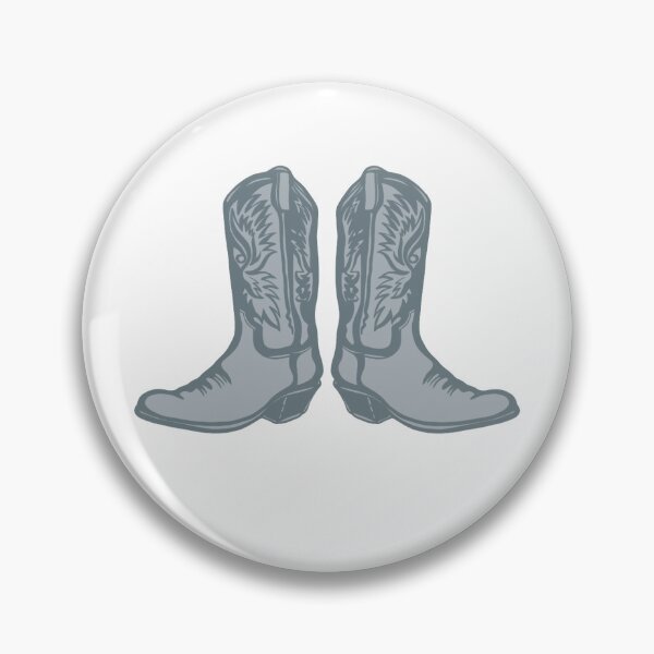 Item preview, Western Cowboy Boots - Steel Blue designed and sold by meagansanders20.