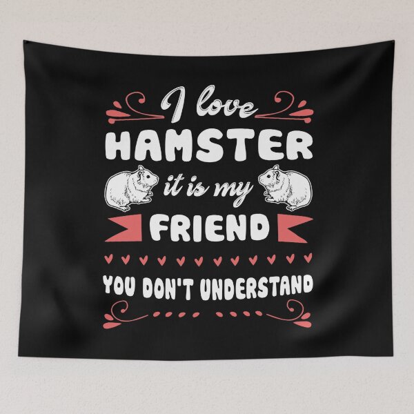 Item preview, Hamster - I Love Hamster designed and sold by UnknownArtistt.