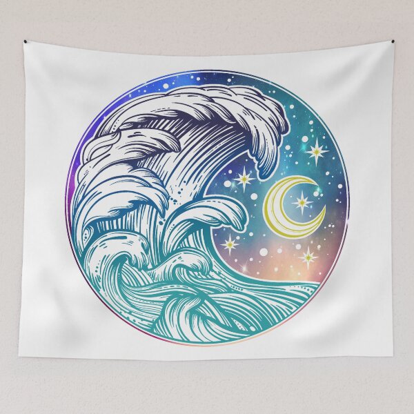 Item preview, Star Lit Ocean designed and sold by By Sapphire's Design.