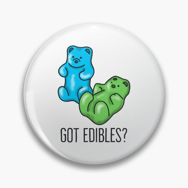 Item preview, Got Edibles? Blue and Green Gummy Bear THC/Weed/Cannabis/Pot/Marijuana Design for Stoners and 420 Lovers designed and sold by SteamParliament.