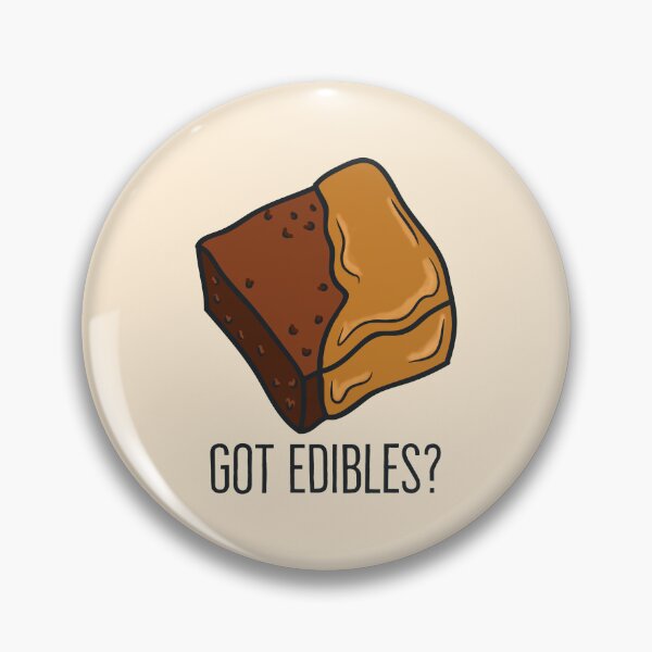 Item preview, Got Edibles? THC/Weed/Cannabis/Pot/Marijuana Brownie Design for Stoners and 420 Lovers designed and sold by SteamParliament.