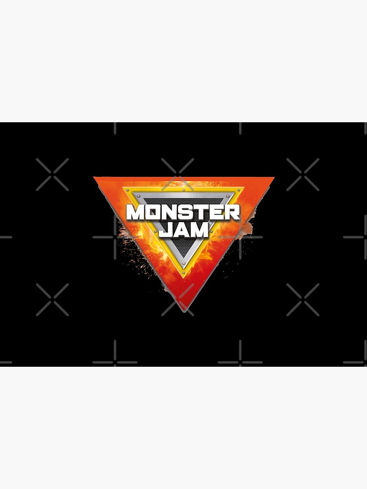 Disover New Monster Jam Logo Bath Mat