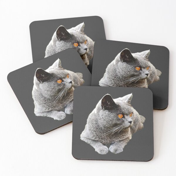 Item preview, British Shorthair Blue Cat  designed and sold by ElegantCat.
