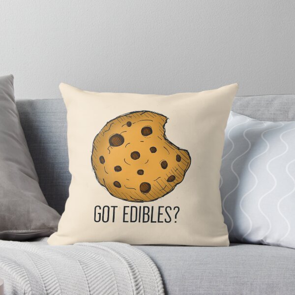 Item preview, Got Edibles? Chocolate Chip Cookie THC/Weed/Cannabis/Pot/Marijuana Design for Stoners and 420 Lovers designed and sold by SteamParliament.