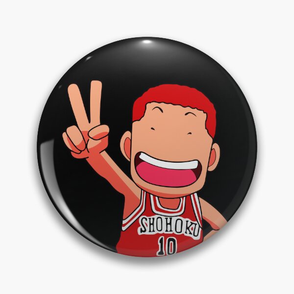 Item preview, Sakuragi Hanamichi Chibi Peeker Slam Dunk Funny designed and sold by marhinmichael.