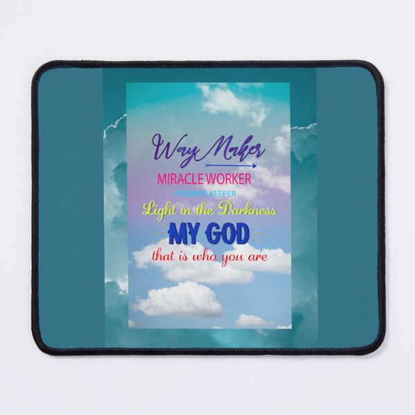 Item preview, Way Maker - Miracle Worker designed and sold by Design Dreamer.