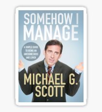 The Office - Somehow I Manage Sticker