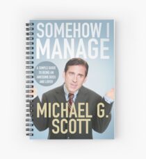 The Office - Somehow I Manage Spiral Notebook