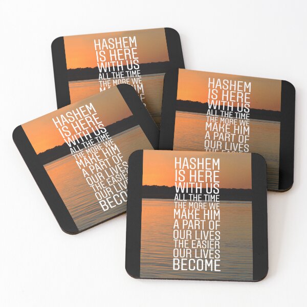 Item preview, Hashem is here with us all the time. Religious quote  designed and sold by Stories To Inspire - Motivational Jewish Quotes.