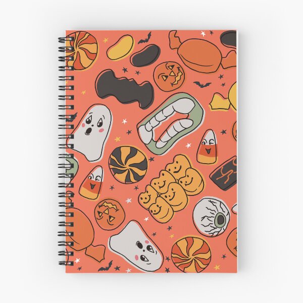 Item preview, Vintage Halloween on Orange designed and sold by Cass Noel Studio.