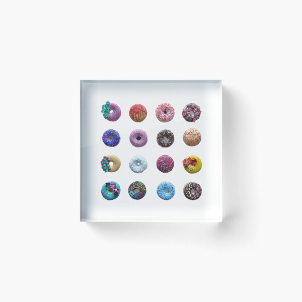 Item preview, Donut Art Frosted Pop-Art Poster, Dessert, Food Painting, Restaurant, Bakery, Kitchen Decor designed and sold by Dorsadaf M.