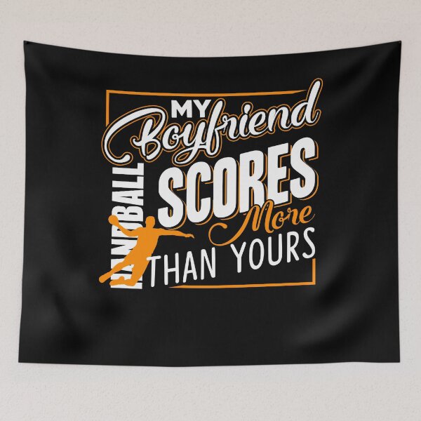 Item preview, Handball - My Handball Boyfriend Scores designed and sold by UnknownArtistt.