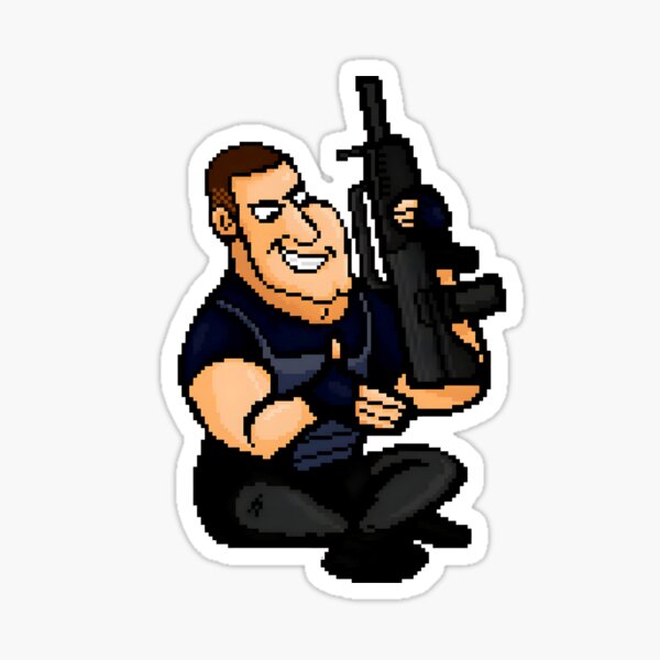 "Escape from Tarkov art" Sticker for Sale by EwaldKuhne | Redbubble
