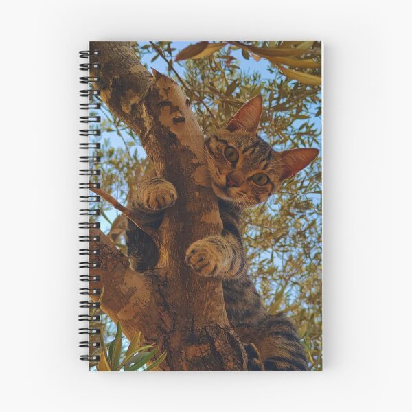 Item preview, Cute kitty on the tree. designed and sold by DaliaSabryTee.